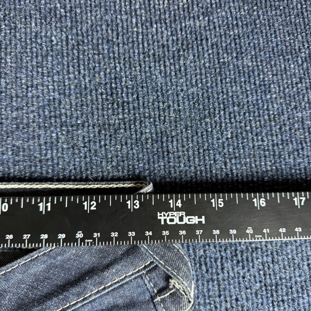 True Religion Billy Jeans Womens 27 13.5in Waist Dark Wash Bootcut USA - Picture 3 of 10